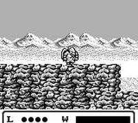 une photo d'Ã©cran de Gargoyle s Quest sur Nintendo Game Boy